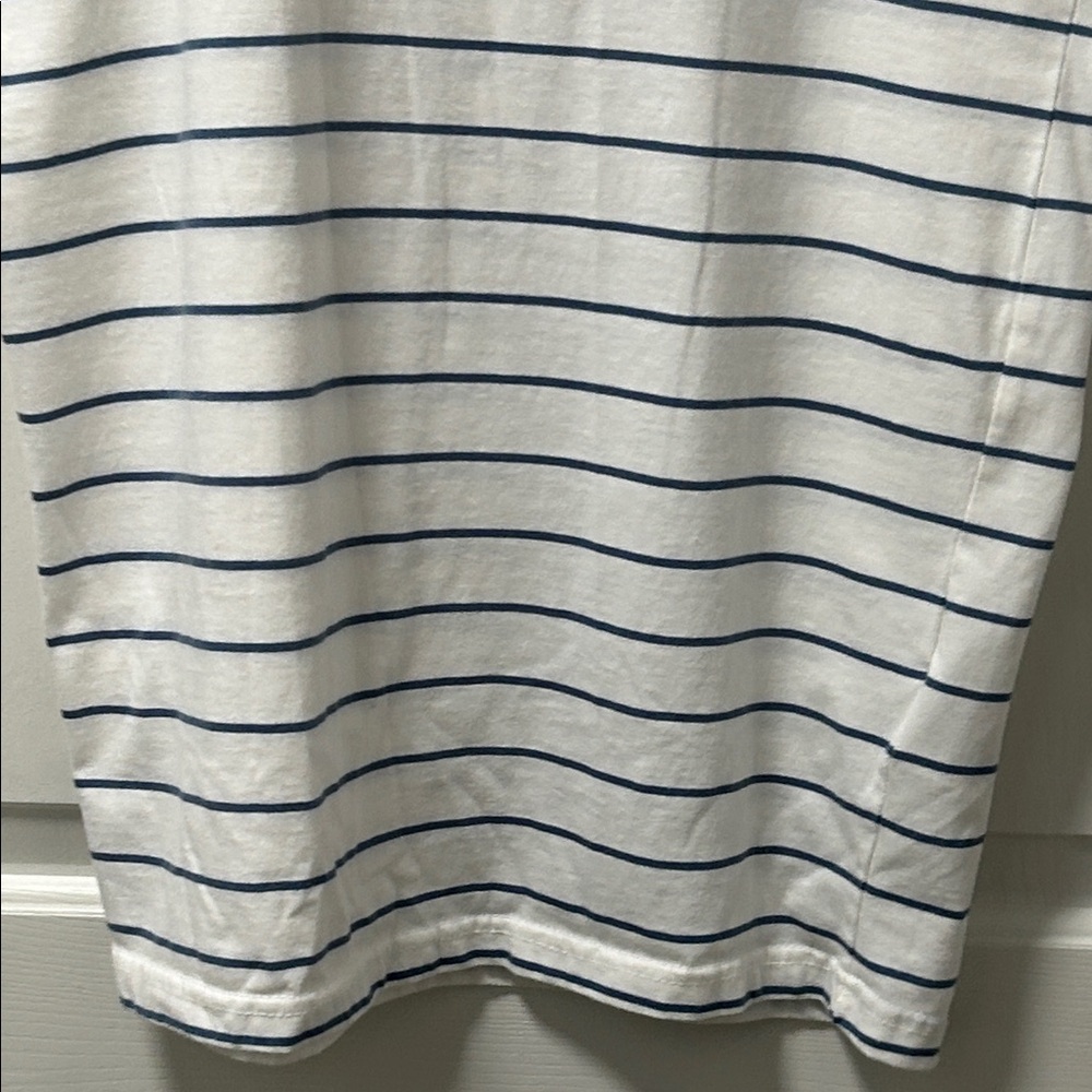 Salty Crew Men's Striped Tank Top - White and Navy - Picture 4 of 12